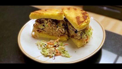 BBQ Pulled Chicken LowCarb & HighCarb Versions