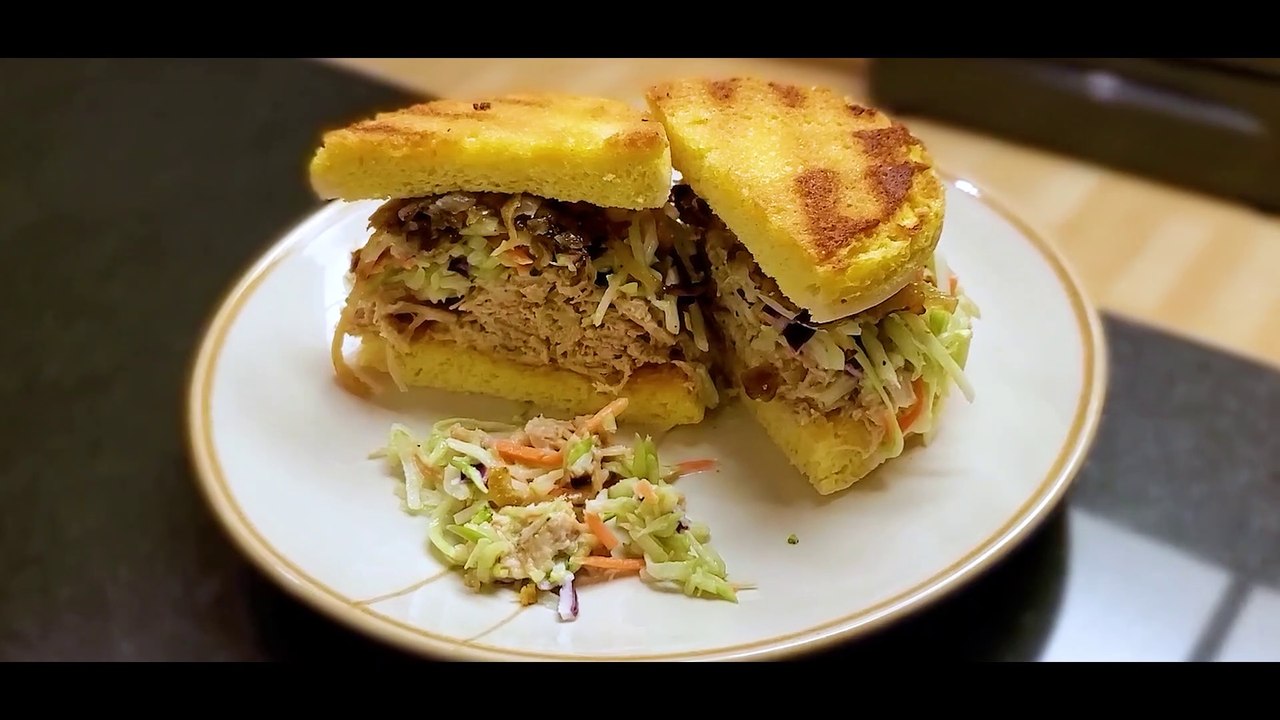 BBQ Pulled Chicken LowCarb & HighCarb Versions