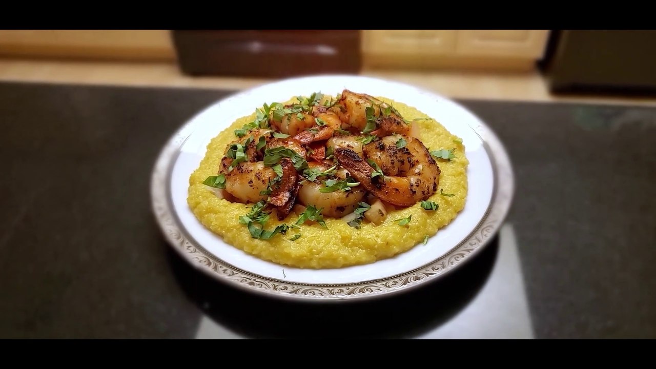 Shrimp And Grits LowCarb & HighCarb Versions