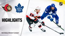 Senators @ Maple Leafs 2/18/21 | NHL Highlights