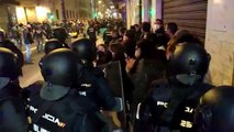 Segunda jornada de incidentes en Valencia en protesta por Hasel