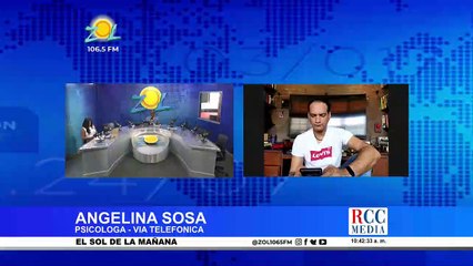 Angelina Sosa, Psicóloga comenta el impacto psicológico de la educación virtual por la pandemia