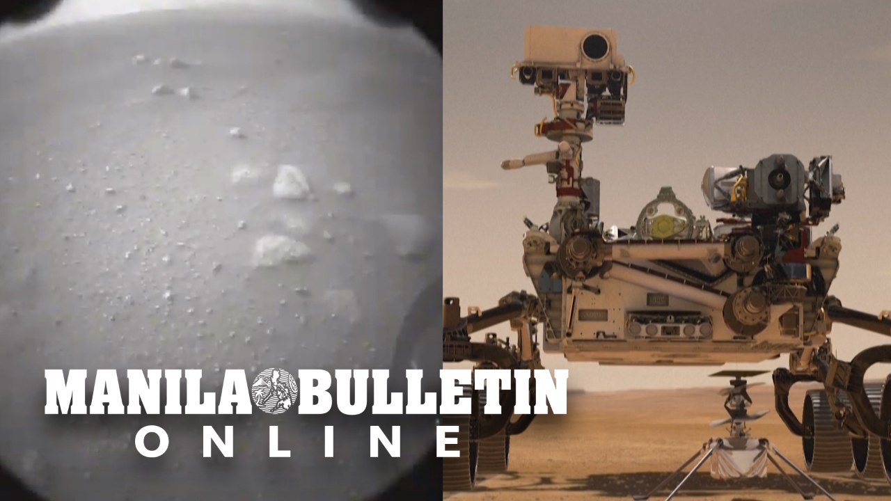NASA's Perseverance rover sends its first two images of Mars