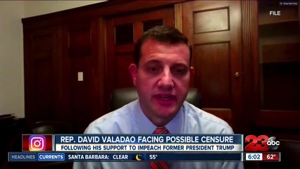 Rep. David Valadao facing possible censure following his support to impeach former President Donald Trump