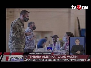 Tentara Amerika Tolak Vaksin