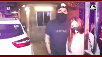 Arjun Kapoor & Arbaaz Son Arhaan Khan Spotted at Malaika Mom House