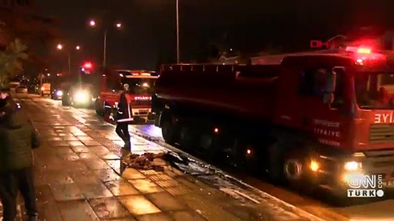 Ankara'da doğalgaz patlaması