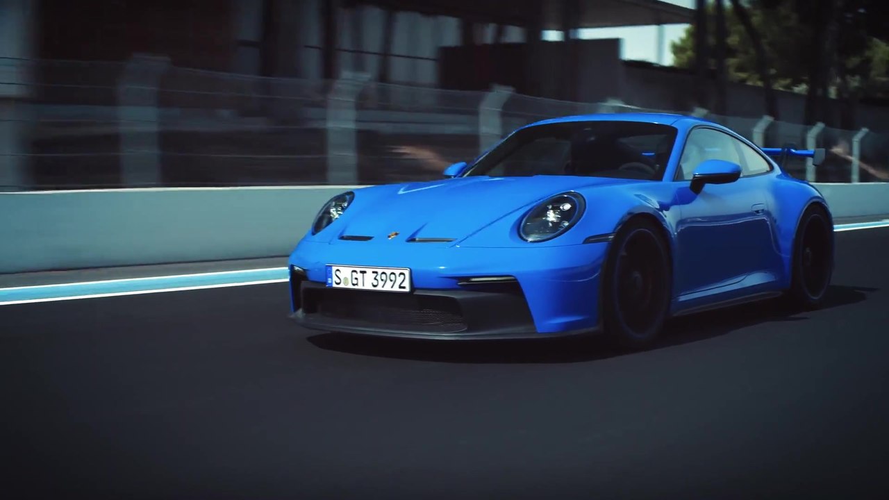 Der neue Porsche 911 GT3 - Hochleistungssportler mit Rennfahrwerk und effizienter Aerodynamik