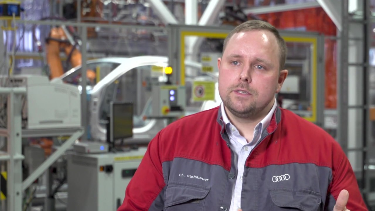 Audi e-tron GT Böllinger Höfe - Interview Christoph Steinbach