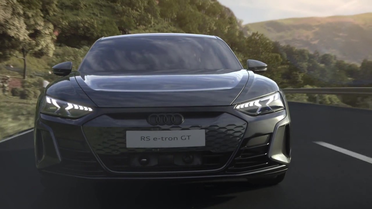 Audi RS e-tron GT – Dreikammer-Luftfederung und Allradlenkung