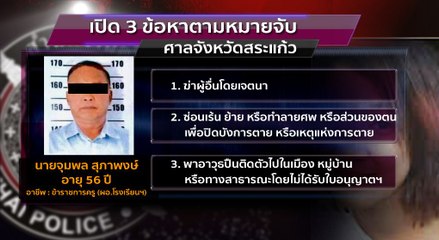 รวบ “ผอ.ตุ๊” พัวพันคดีฆาตกรรม “น้องหลิว”