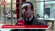 Troya Müzesi'nde 'Perdeler Açıldı'; Ziyaretçiler restorasyon çalışmalarını izliyor
