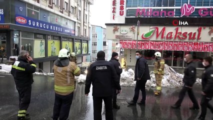 Arnavutköy’de yer altındaki kablo tutuştu, dumanlar paniğe neden oldu