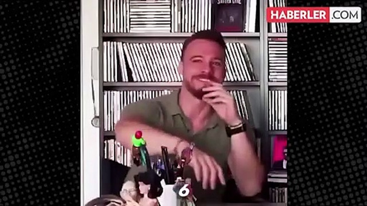 Kerem Bürsin, 56 kez "Falan filan" deyince sosyal medyada gündem oldu