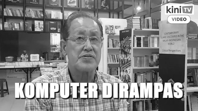 Polis rampas komputer penerbit buku Tommy Thomas