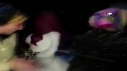 Yurdum insanı karda hünerlerini konuşturdu