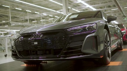 Audi e-tron GT Böllinger Höfe - Finish