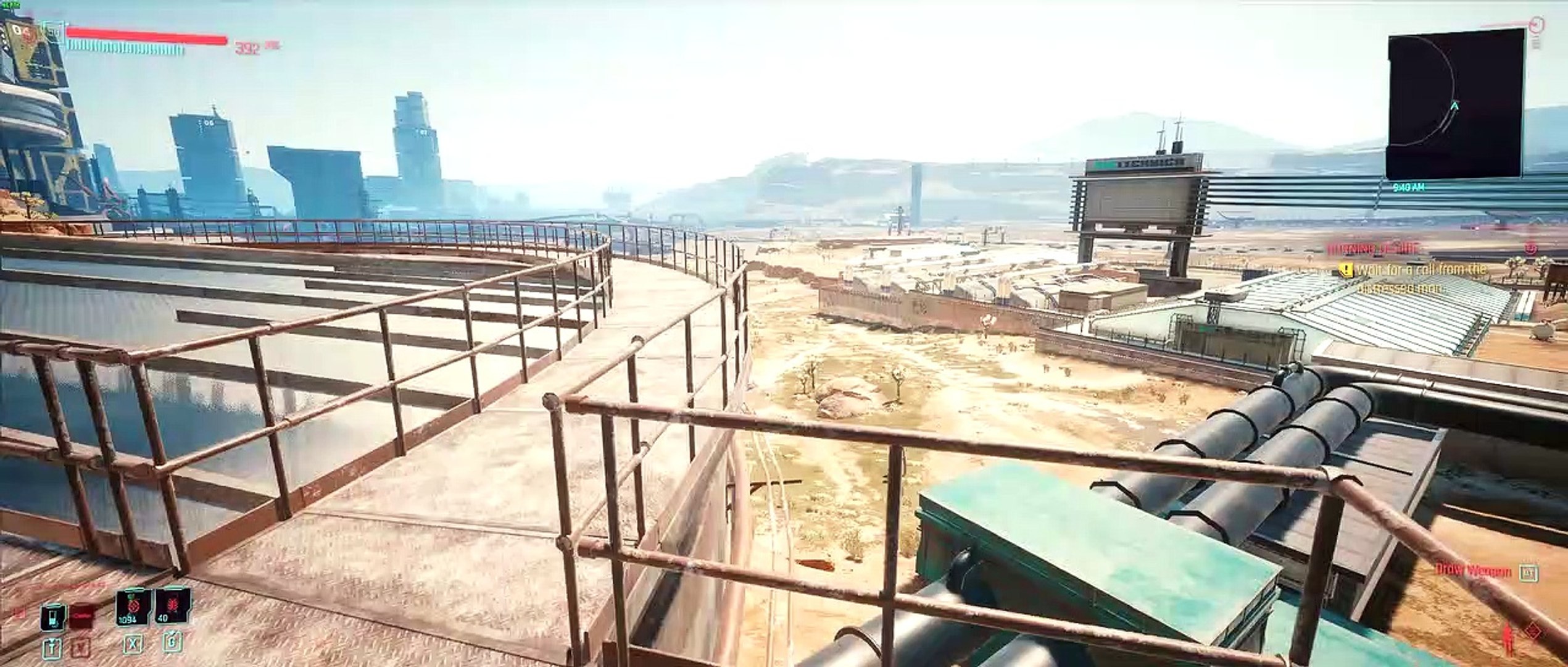 Cyberpunk 2077 - Into Biotechnica Farm Area