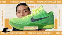 Nikko Ramos Talks About His Favorite Sneakers | Sneaker Show & Tell