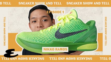 Nikko Ramos Talks About His Favorite Sneakers | Sneaker Show & Tell