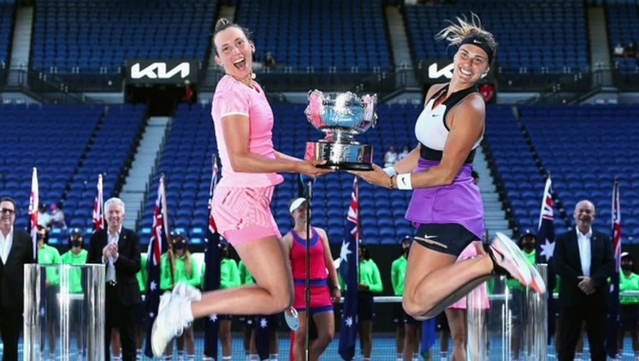 Open d'Australie 2021 - Elise Mertens : "Je suis très heureuse de ce 2e Grand Chelem avec Aryna Sabalenka"