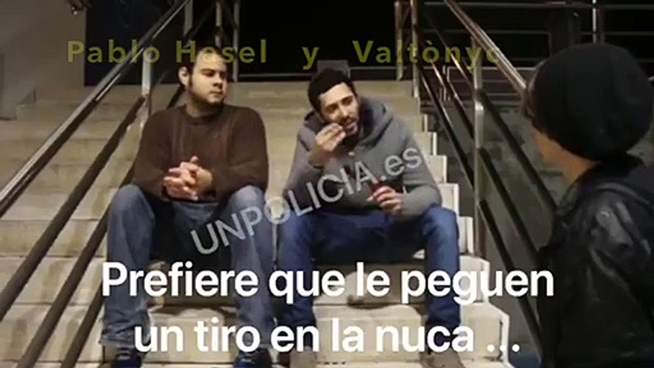 Hasel y Valtònyc: tiros en la nuca, bombas y "matad a un puto guardia civil esta noche"