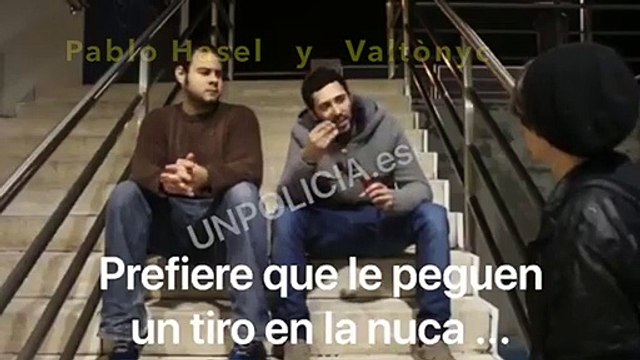 Hasel y Valtònyc: tiros en la nuca, bombas y matad a un puto guardia civil esta noche