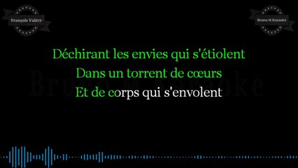 KARAOKE François Valéry - Nos DJ font danser le monde