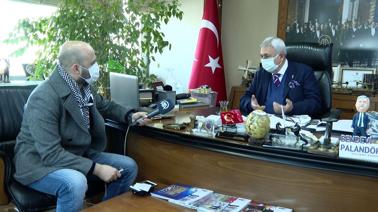 ANKARA -TESK Başkanı Palandöken, 'kademeli normalleşme' sürecinden esnafın beklentilerini anlattı