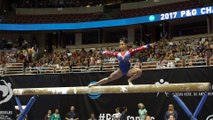 Jordan Chiles - Beam Day 2 - 2017 US Gymnastics Championships