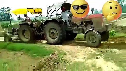 Tractor videos a // checking tractor strength // fail to pull