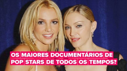 Britney e Madonna ganharão documentários na Netflix