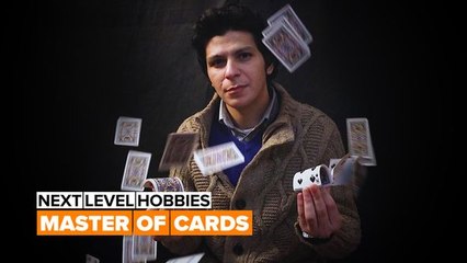 Next level hobbies: A tower of cards