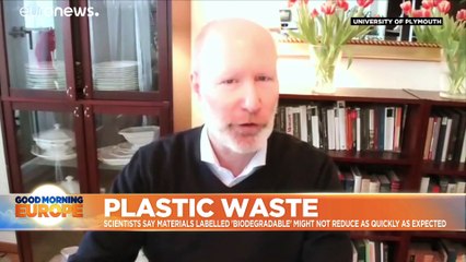 Biodegradable plastic may not degrade as quickly as expected