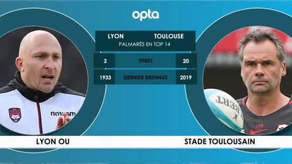 Face à face - Lyon-Toulouse, l'affiche de la 17e j.