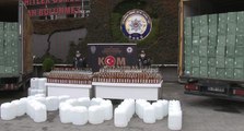 İstanbul’da kaçak ve sahte içki operasyonu