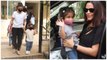 Soha Ali Khan & Neha Dhupia with Kids snapped in Bandra | SpotboyE