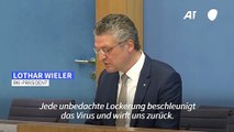 Wieler erwartet mehr Corona-Ausbrüche bei Jüngeren