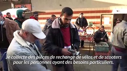 Gaza: des trois-roues palestiniens pour les personnes à mobilité réduite