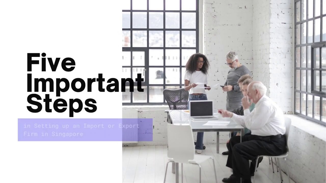 Five Important Steps in Setting up an Import or Export Firm in Singapore