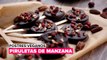 Postres veganos: piruletas de manzana con chocolate
