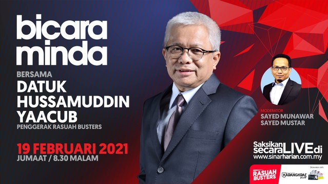 [LIVE] Bicara Minda bersama Datuk Hussamuddin Yaacub
