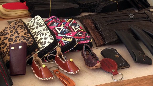 ÇANKIRI - Bedensel engelli milli bilek güreşi sporcusu, mesleğinde engel tanımıyor