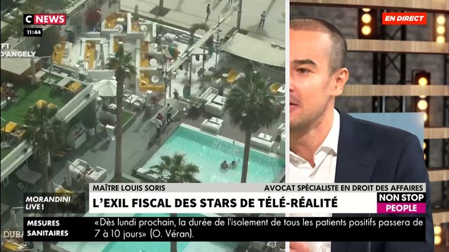 Regardez l'intégralité de l'enquête de Morandini Live sur l'exil fiscal à Dubaï des stars de la télé-réalité pour ne plus payer d'impôts - VIDEO