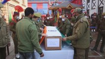 Tres insurgentes y tres policías muertos en choques en la Cachemira india