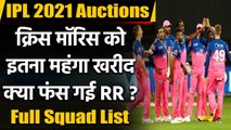 IPL 2021 Auctions: Rajasthan Royals players list | squad details | Sanju Samson | वनइंडिया हिंदी