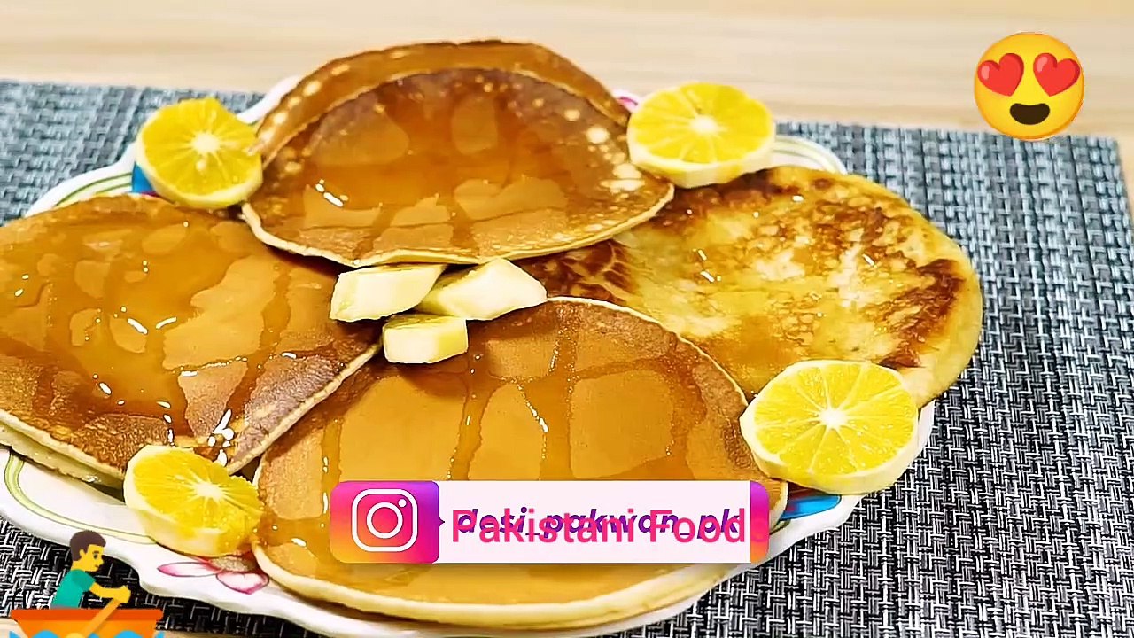 pancake making in a easy and taste
