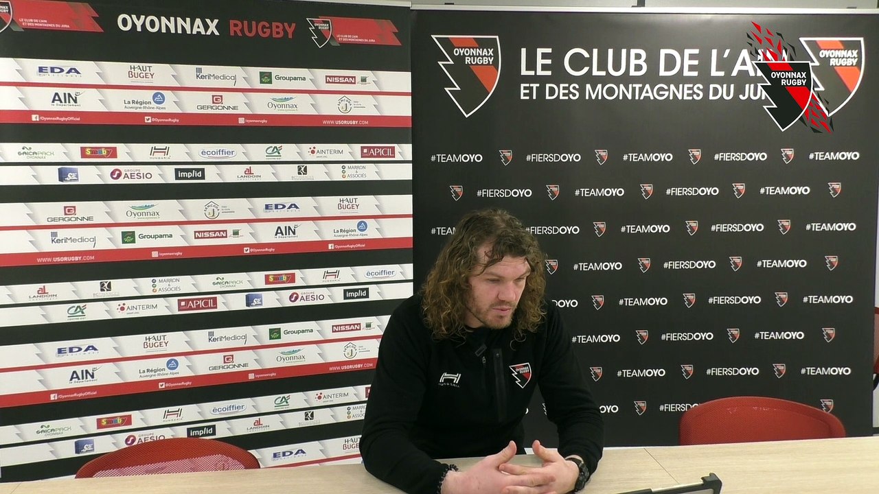 CONFERENCE DE PRESSE AVANT MATCH AIX EN PROVENCE / OYONNAX
