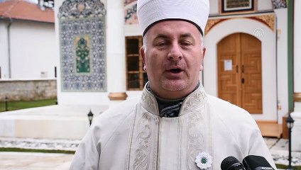 FOÇA - Bosna Hersek'teki tarihi Alaca Cami'nin minaresinde 'silahlı saldırı' kaynaklı hasar tespit edildi