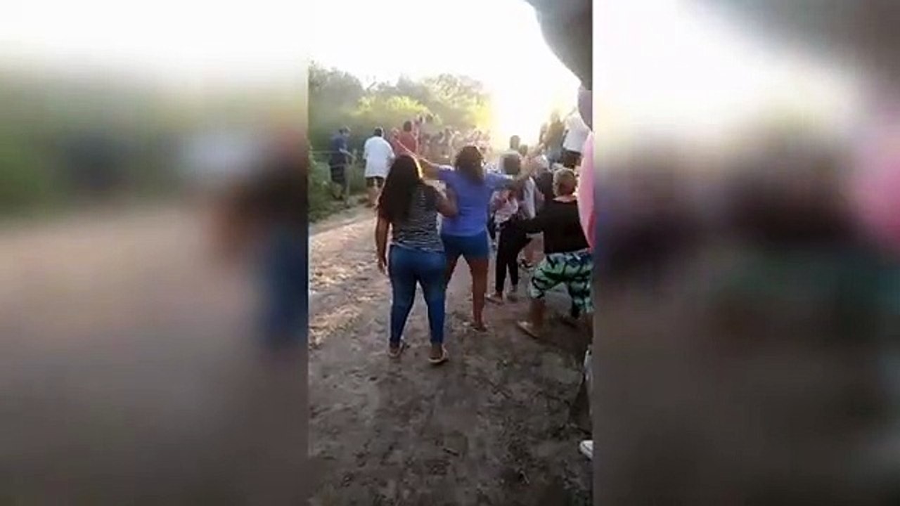 Un caballo chocó a una mujer embaraza en Santiago del Estero